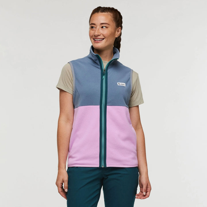 Amado Fleece Vest Tempest Orchid Bloom thumbnail