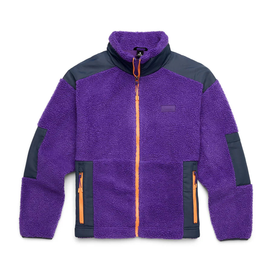 Bacano Fleece Jacket - Black Violet and Carbon 4