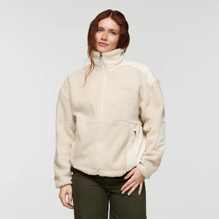Bacano Fleece Jacket - Cream and Bone thumbnail