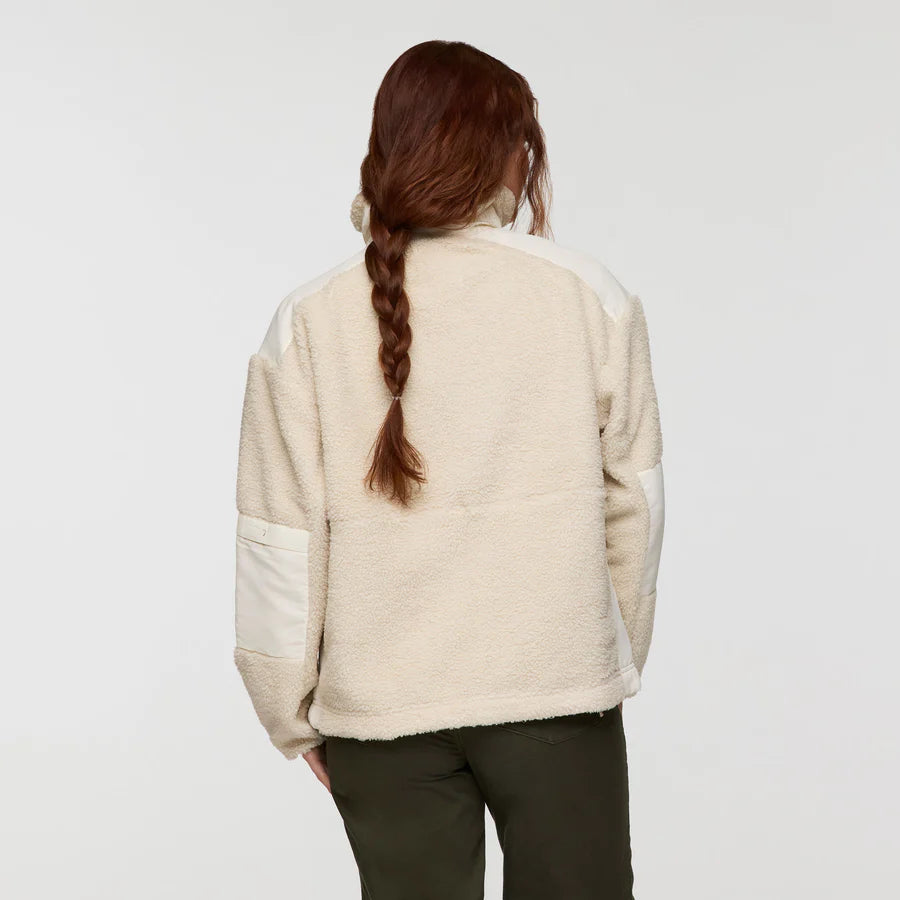 Bacano Fleece Jacket - Cream and Bone 1