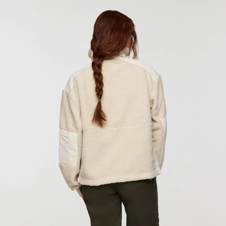 Bacano Fleece Jacket - Cream and Bone thumbnail 1
