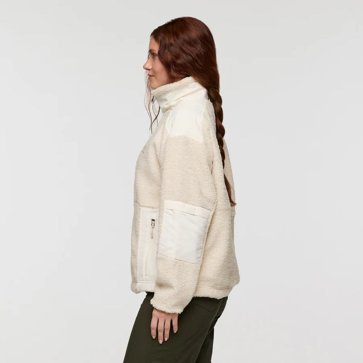Bacano Fleece Jacket - Cream and Bone thumbnail 2