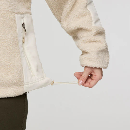 Bacano Fleece Jacket - Cream and Bone 5