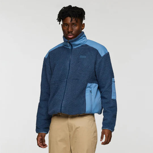 Bacano Fleece Jacket - Deep Sea and Fjord