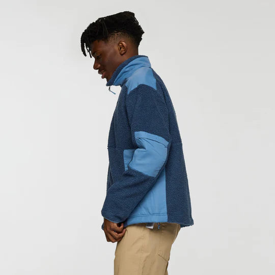 Bacano Fleece Jacket - Deep Sea and Fjord 2