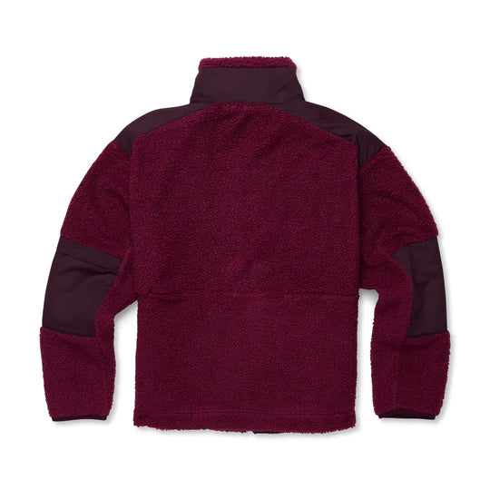 Bacano Fleece Jacket - Jam and Blackberry 7