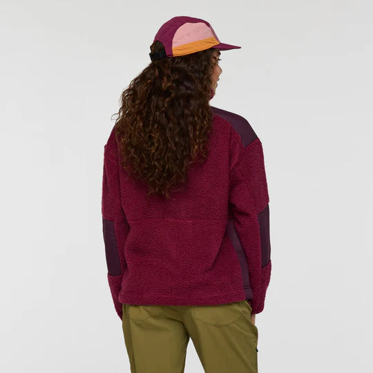 Bacano Fleece Jacket - Jam and Blackberry thumbnail 1