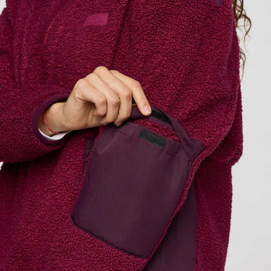 Bacano Fleece Jacket - Jam and Blackberry thumbnail 3