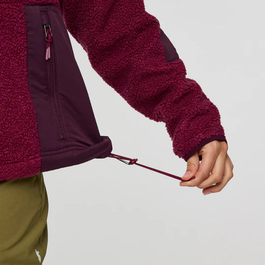 Bacano Fleece Jacket - Jam and Blackberry thumbnail 5