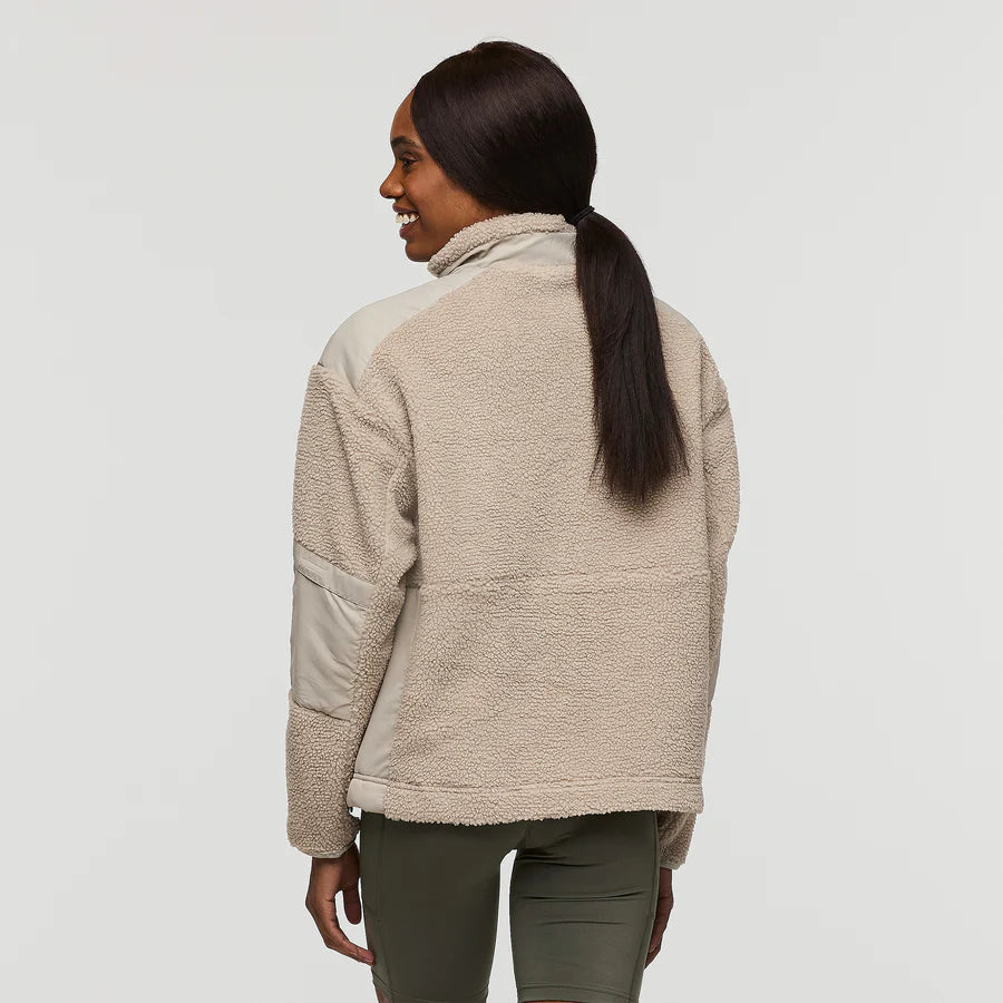 Bacano Fleece Jacket - Pebble 1