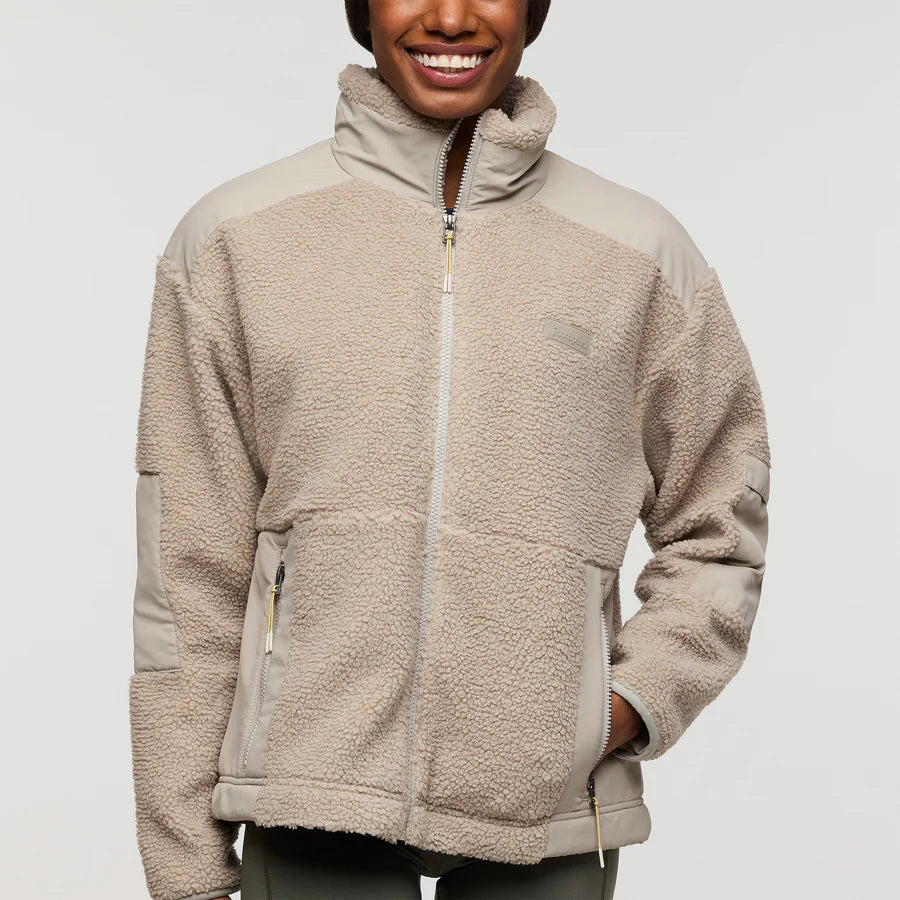 Bacano Fleece Jacket - Pebble 2