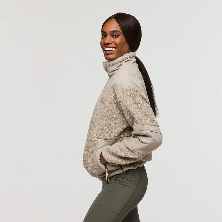 Bacano Fleece Jacket - Pebble thumbnail 3