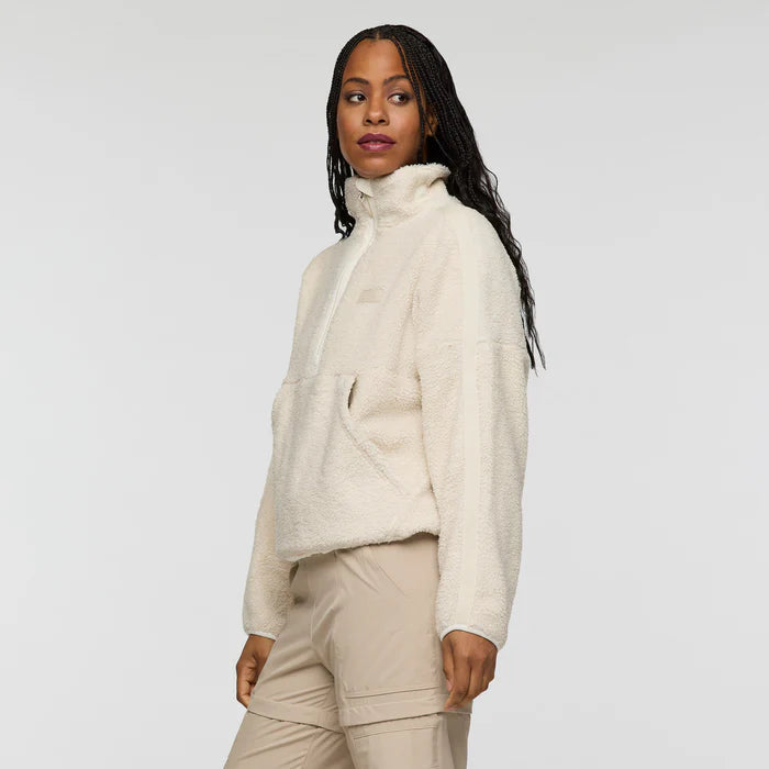 Bacano Fleece Pullover - Cream and Bone 2