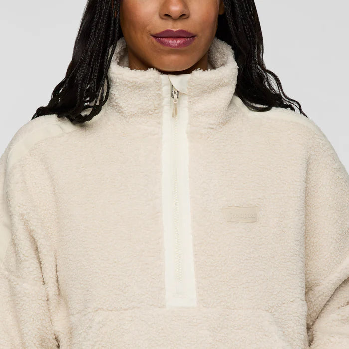 Bacano Fleece Pullover - Cream and Bone thumbnail 3