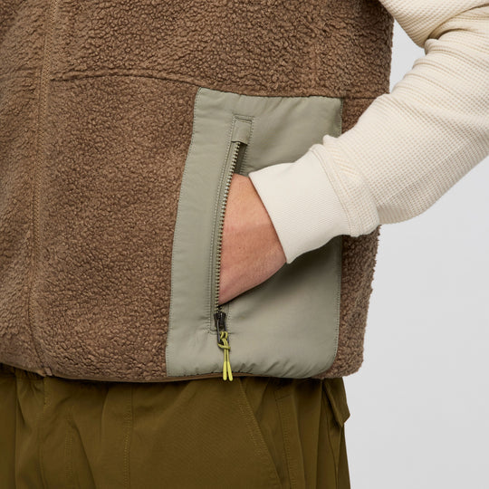Bacano Fleece Vest - Dune thumbnail 4