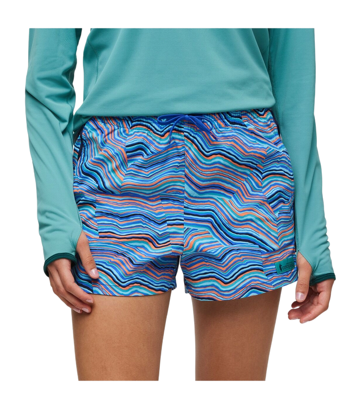 Brinco 3" Short - Print Scuba Blue Hot Punch thumbnail 6