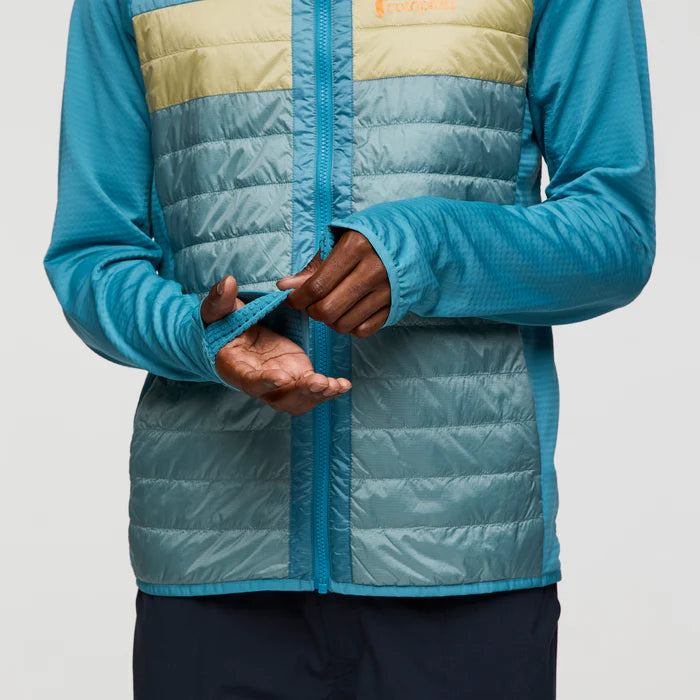 Capa Hybrid Insulated Hooded Jacket - Drizzle And Bluegrass 4