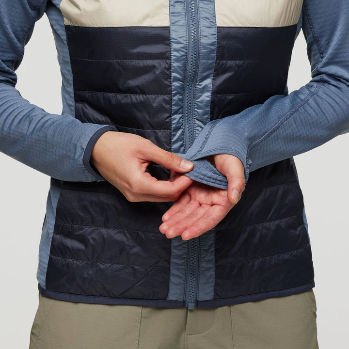 Capa Hybrid Insulated Hooded Jacket Tempest and Graphite thumbnail 4