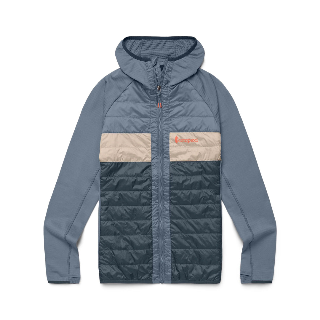 Capa Hybrid Insulated Hooded Jacket Tempest and Graphite 6