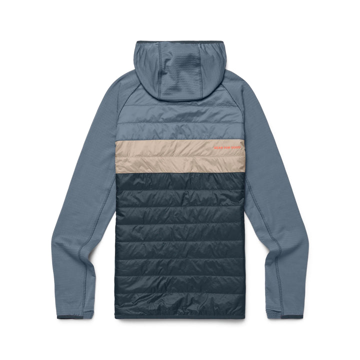 Capa Hybrid Insulated Hooded Jacket Tempest and Graphite thumbnail 7
