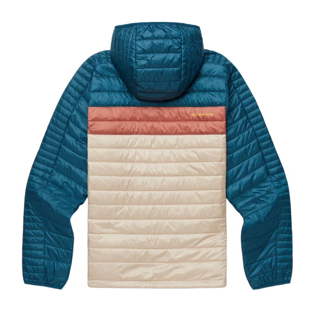 Capa Insulated Hooded Jacket Abyss and Oatmeal 3