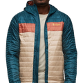 Capa Insulated Hooded Jacket Abyss and Oatmeal