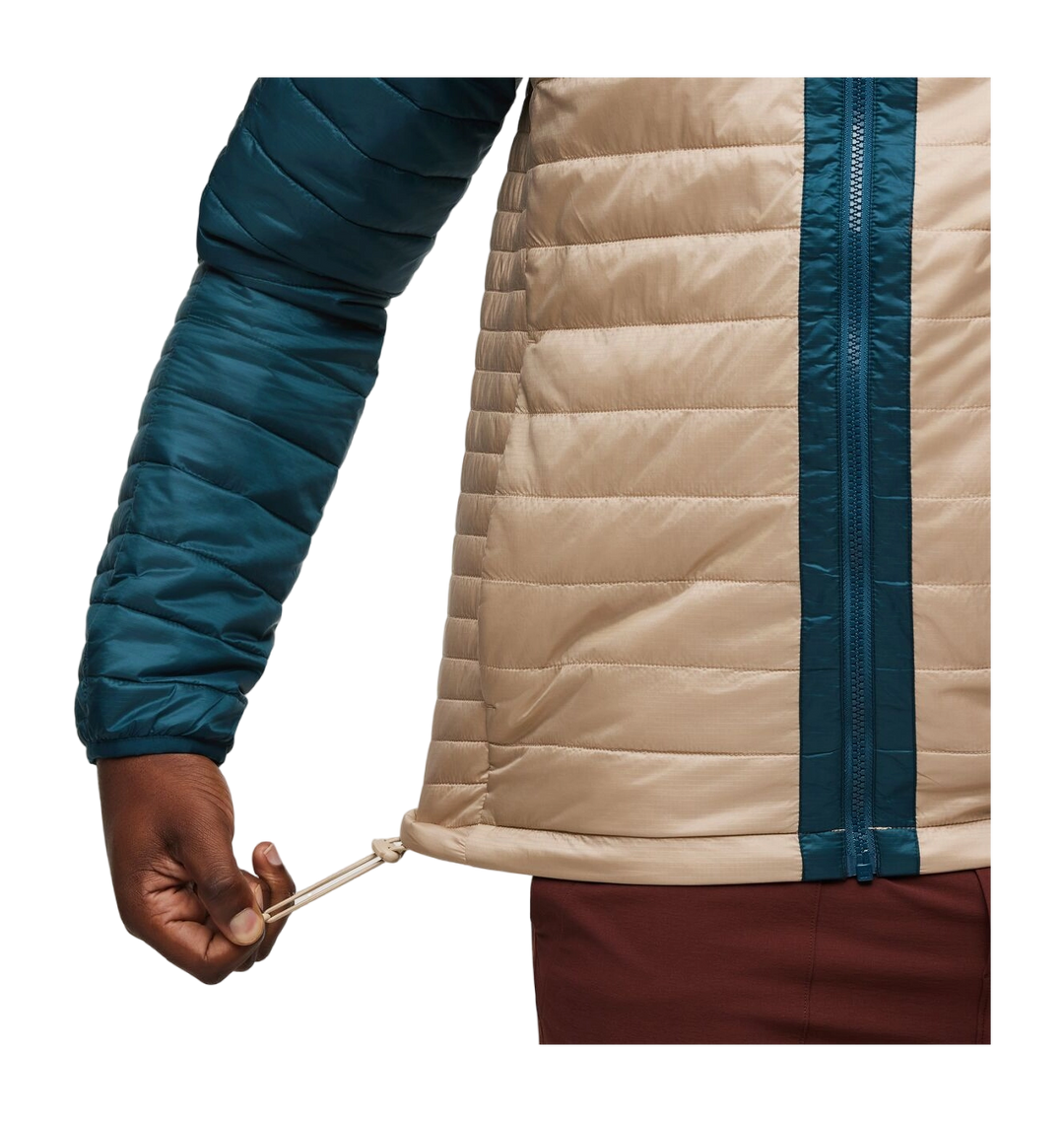 Capa Insulated Hooded Jacket Abyss and Oatmeal 7
