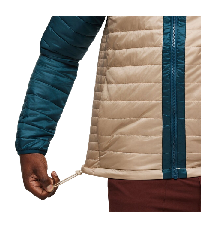 Capa Insulated Hooded Jacket Abyss and Oatmeal thumbnail 7