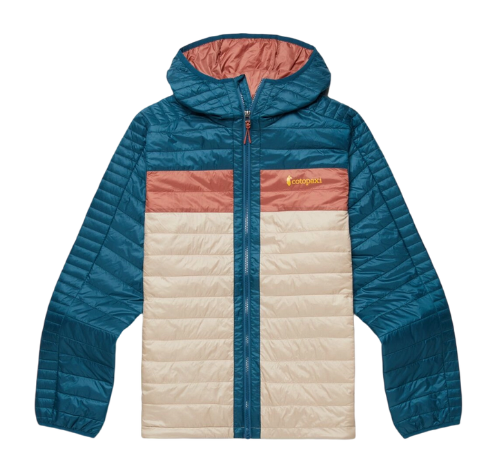 Capa Insulated Hooded Jacket Abyss and Oatmeal thumbnail 2