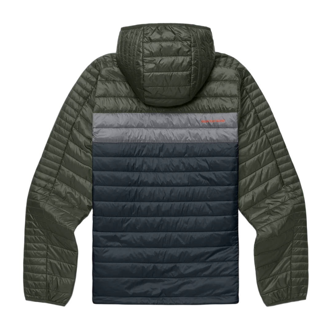 Capa Insulated Hooded Jacket Fatigue and Black 1