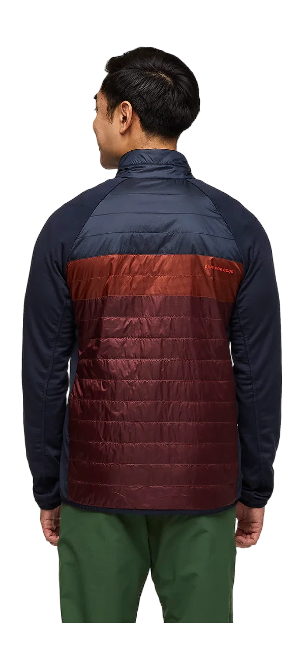 Capa Hybrid Insulated Jacket Carbon and Chestnut thumbnail 1