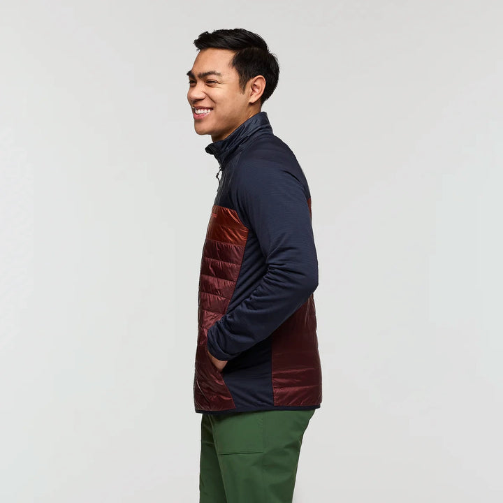 Capa Hybrid Insulated Jacket Carbon and Chestnut thumbnail 2