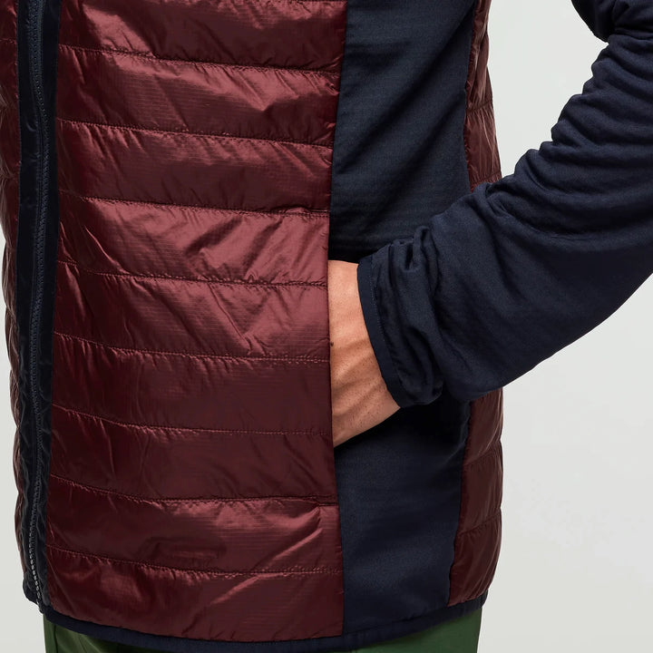 Capa Hybrid Insulated Jacket Carbon and Chestnut thumbnail 5