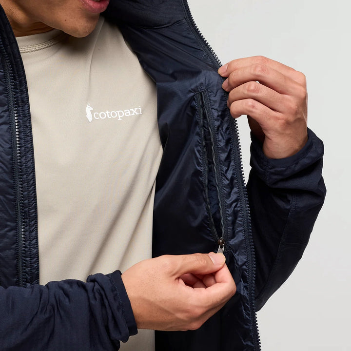 Capa Hybrid Insulated Jacket Carbon and Chestnut thumbnail 6