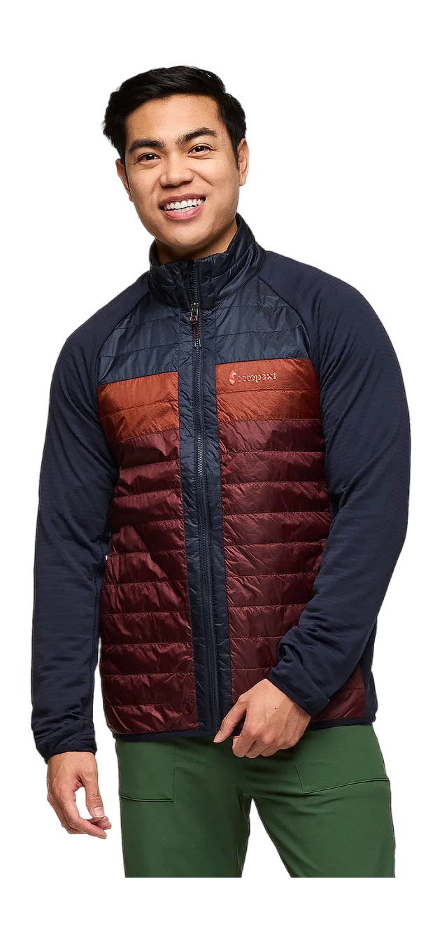 Capa Hybrid Insulated Jacket Carbon and Chestnut thumbnail