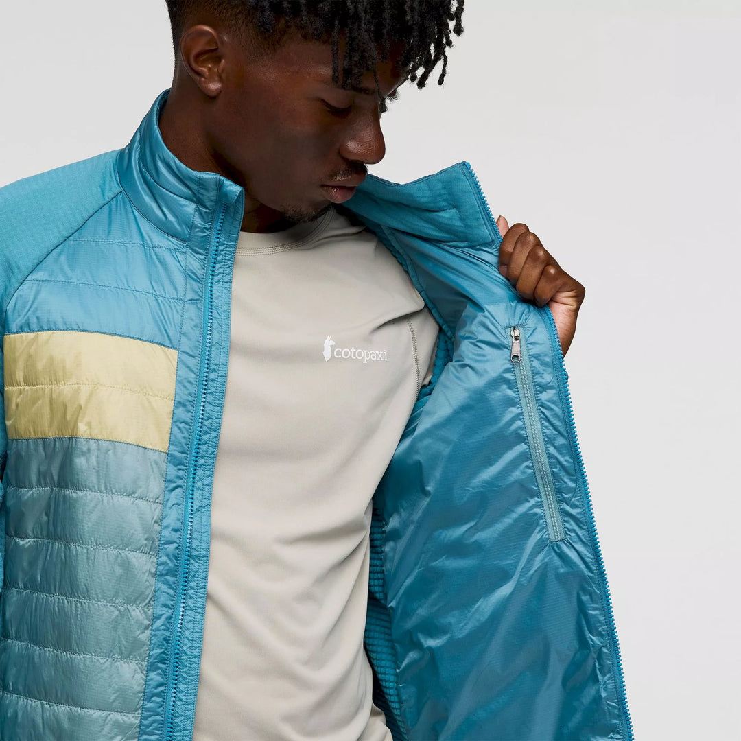 Capa Hybrid Insulated Jacket - Drizzle And Bluegrass 4