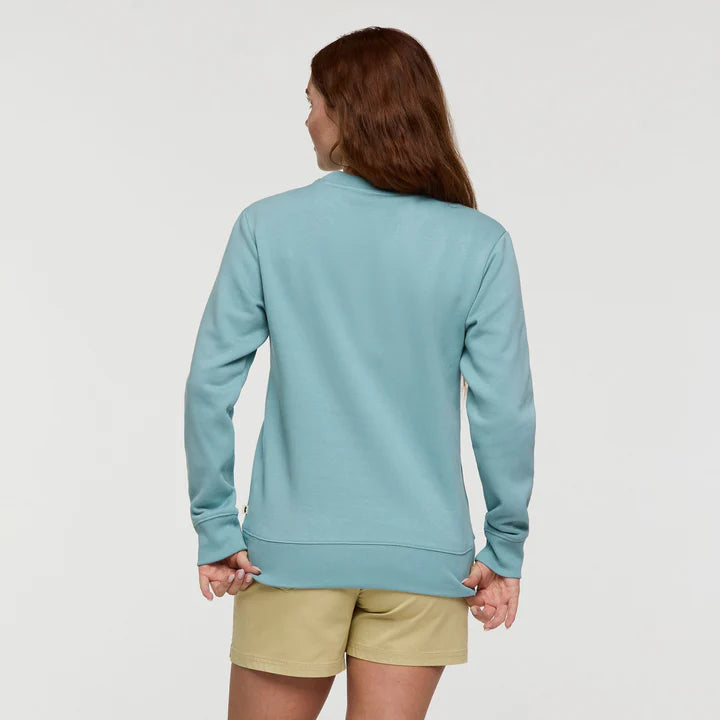 Coto-Patch Crew Sweatshirt - Sea Spray thumbnail 1