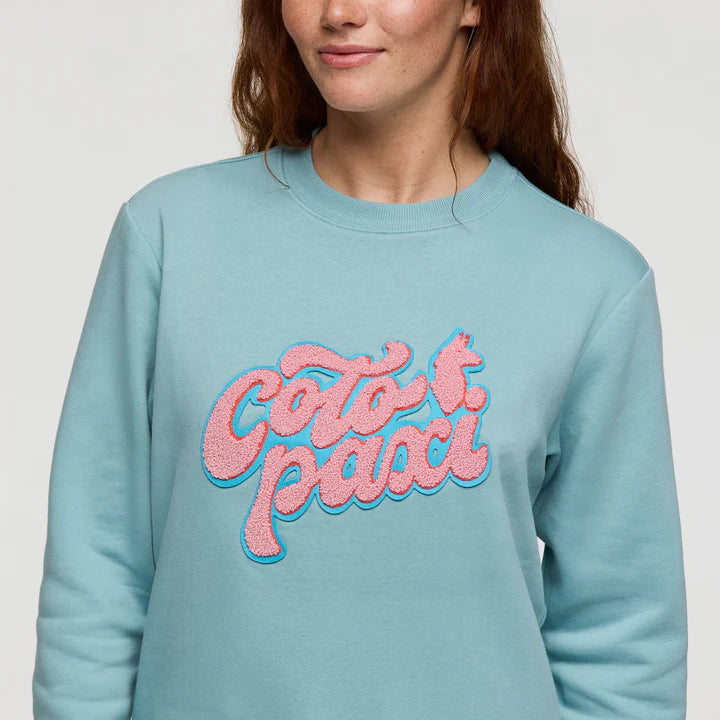 Coto-Patch Crew Sweatshirt - Sea Spray 3