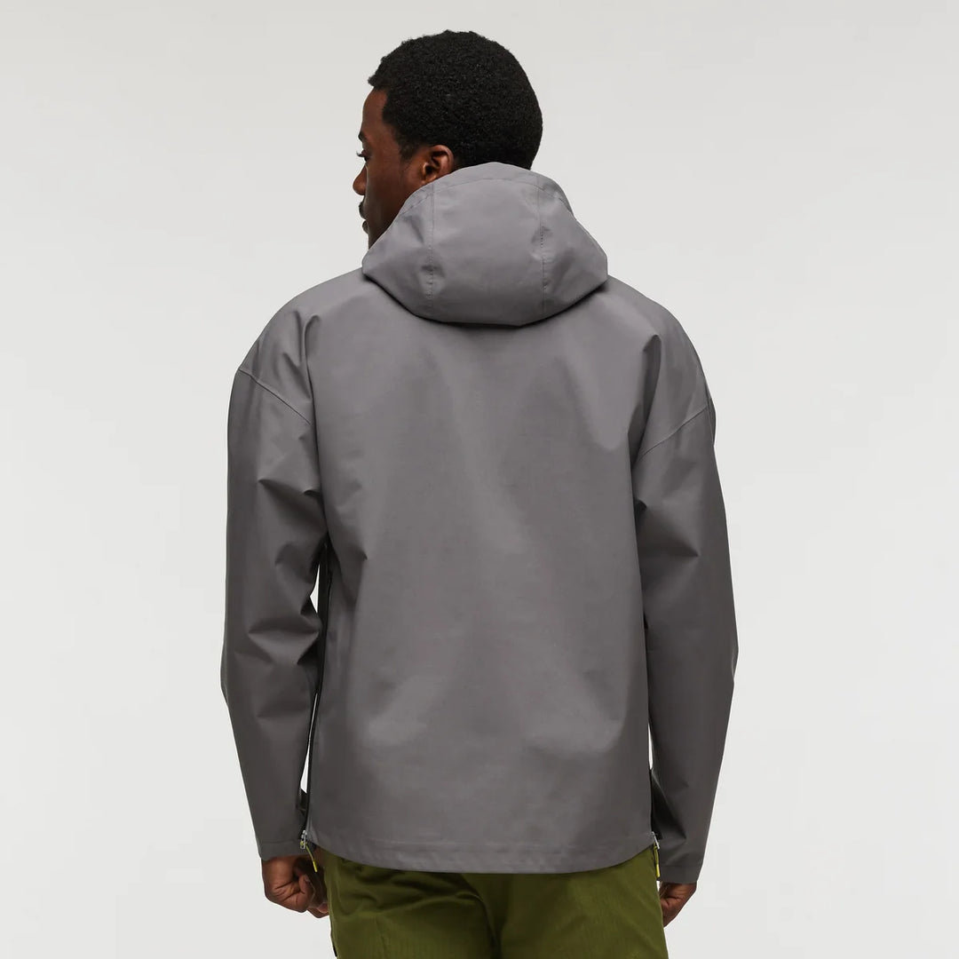 Cielo Rain Anorak Cinder Black 1