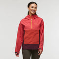 Cielo Rain Anorak - Strawberry Wine