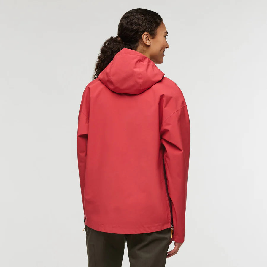 Cielo Rain Anorak - Strawberry Wine 1