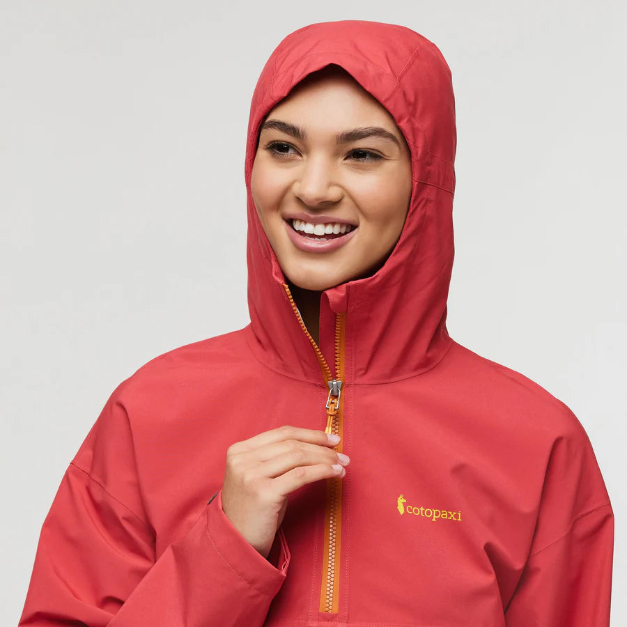 Cielo Rain Anorak - Strawberry Wine 3