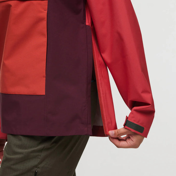 Cielo Rain Anorak - Strawberry Wine thumbnail 5
