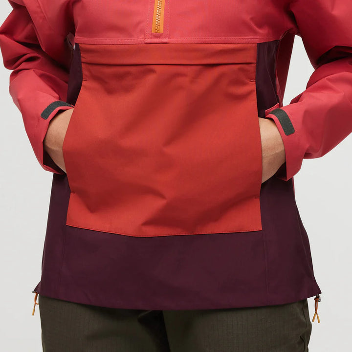 Cielo Rain Anorak - Strawberry Wine thumbnail 6
