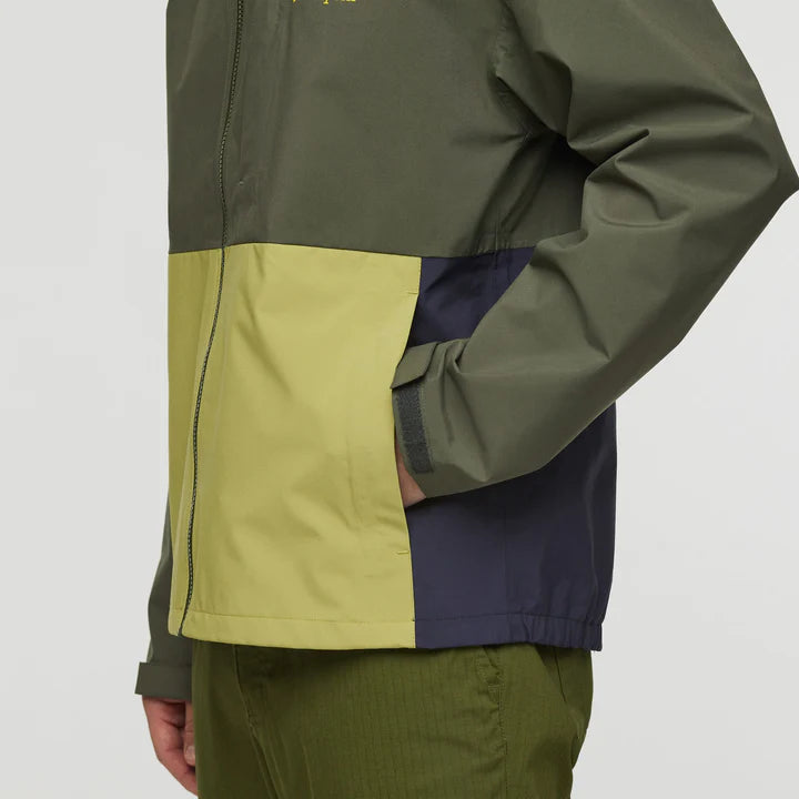Cielo Rain Jacket - Fatigue and Lemongrass thumbnail 4