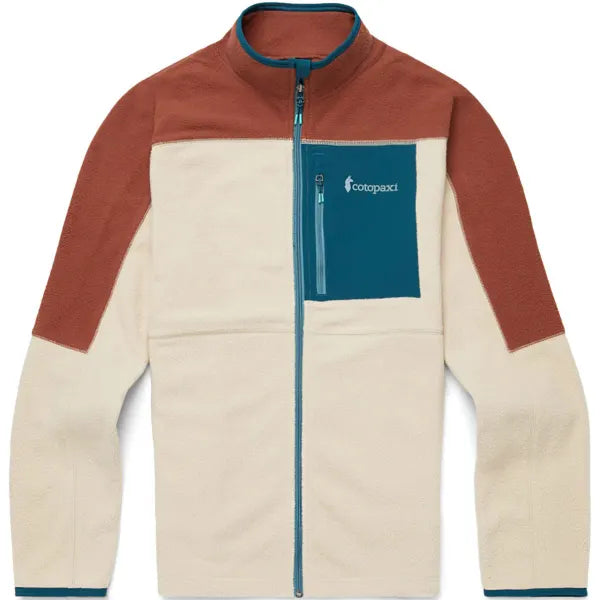Abrazo Fleece Full-Zip Jacket Acorn Oatmeal thumbnail 2