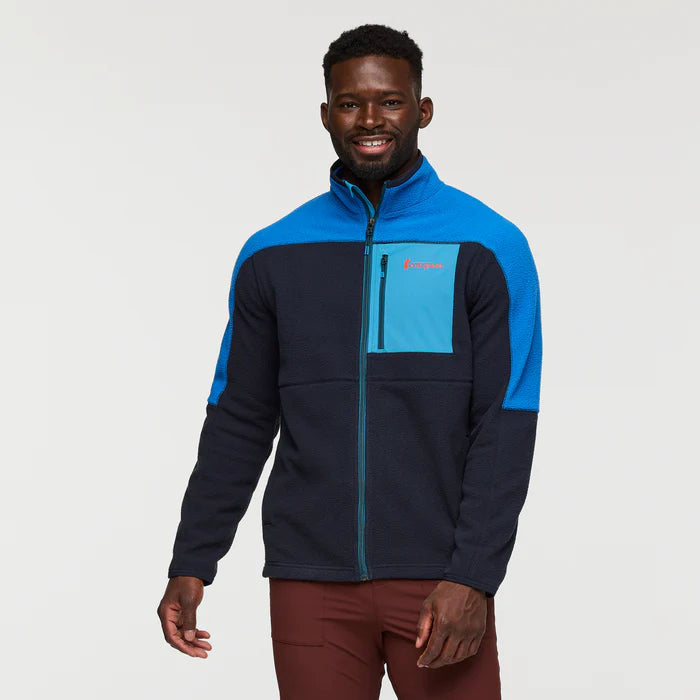 Abrazo Fleece Full-Zip Jacket - Atlantic and Carbon thumbnail