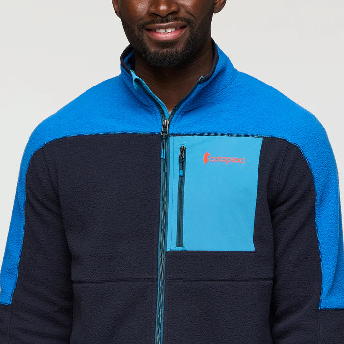 Abrazo Fleece Full-Zip Jacket - Atlantic and Carbon thumbnail 3
