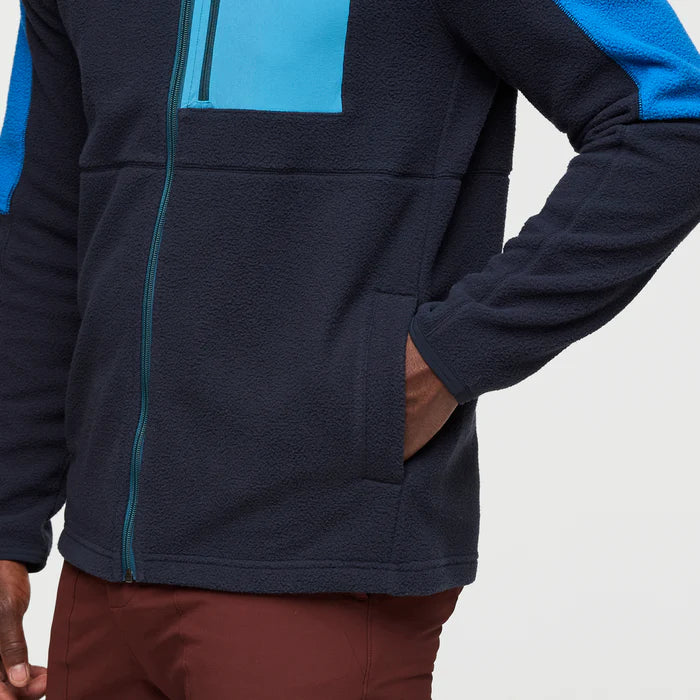 Abrazo Fleece Full-Zip Jacket - Atlantic and Carbon thumbnail 5