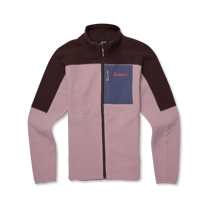 Abrazo Fleece Full-Zip Jacket - Coffee and Quartz 4